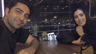 گشت و گذار علی سخنگو و همسرش در شب سالگرد ازدواجشان + عکس