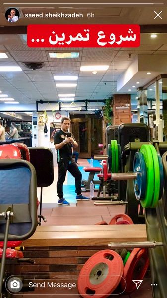 شروع تمرین آقای مجری در باشگاه + عکس