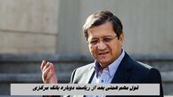قول مهم همتی بعد از ریاست دوباره بانک مرکزی
