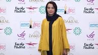 عکس بازیگر سریال برادر جان با مانتو زرد
