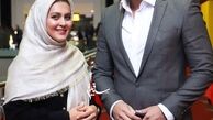 ست کردن آقای مجری خوشتیپ و خانمش+عکس