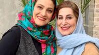 شبنم مقدمی در کنار فاطمه معتمدآریا + عکس