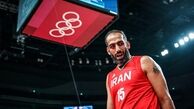 تصویری از بسکتبالیست ایرانی در موزه لوور پاریس