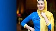«مریم معصومی» زانو به بغل/ عکس