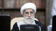 تصویر عجیب از آیت الله جنتی در بیت رهبری + عکس
