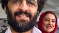 تبریک‌ شبنم ‌مقدمی به کارگردان معروف + عکس