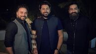 احسان‌خواجه امیری و دوستان خواننده اش + عکس