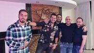 سیاوش خیرابی و دوستانش در منزل شخصی شان+عکس