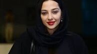 قیافه ناراحت آناهیتا درگاهی/عکس