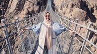سفر خانم بازیگر به ارومیه + عکس