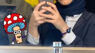 متین ستوده و دوست گریمورش + عکس
