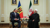 در دیدار رئیس جمهور مولداوی با روحانی 