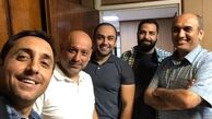 سلفی امیرحسین رستمی با دوستانش + عکس