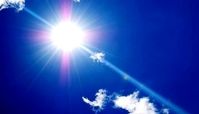 اشعه خورشید در این ساعات کم خطر است !