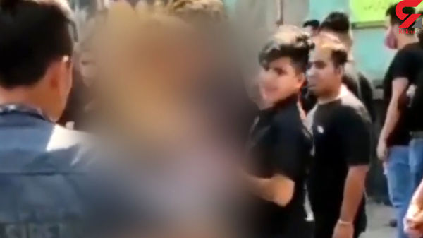 دختر بی حجاب هیئت عزاداران حسینی را به هم ریخت !