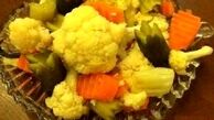 دستور تهیه ترشی مخلوط