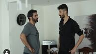 همکاری بهرام افشاری با کارگردان مشهور سینما + عکس