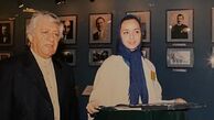 عکس زیرخاکی از ترانه علیدوستی در کنار بزرگترین عضو خانواده سینما