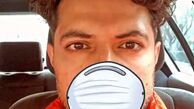 ماسک عجیب اشکان خطیبی + عکس