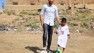 حرکت انسان دوستانه ستاره تیم ملی+عکس