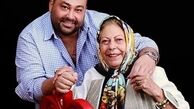 ثریا قاسمی و پسر بزرگش + عکس
