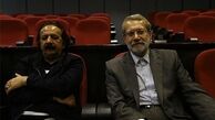 حضور لاریجانی در اکران خصوصی فیلم محمد رسول‌الله(ص) 