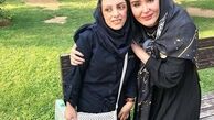 عکس مهربان بازیگر دردسرهای عظیم با خانم کارآفرین در پارک