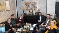بهاره رهنما و همسرش در جمع دوستانشان + عکس
