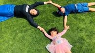عکس زیبای شیلا خداداد با فرزندانش