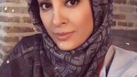 گل به سر شدن حدیثه تهرانی + عکس