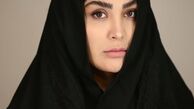 عکس سیاهپوش بازیگر زن "سه دونگ سه دونگ"