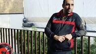 پولاد کیمیایی با لباس ورزشی + عکس