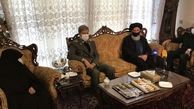 حضور وزیر دفاع در منزل شهید فخری‌زاده