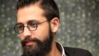 روش عجیب محسن افشانی برای اینکه چهره همسرش لو نرود! عکس