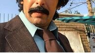 عکس جوان حمید گودرزی با سبیل
