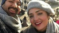 ستایش و همسرش با تیپی متفاوت در خارج از کشور+عکس