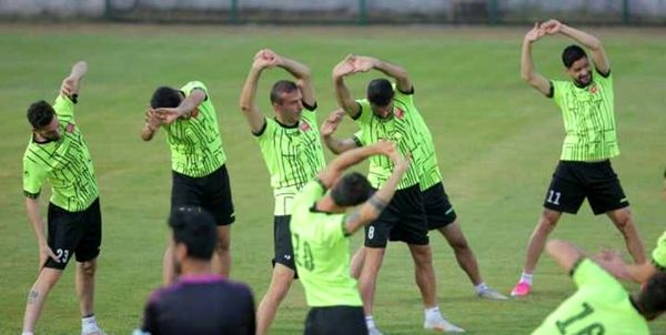 تمرین و ریکاوری سرخپوشان پس از غلبه بر گوا