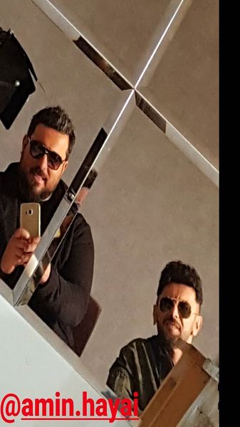 تیپ خفن امین حیایی و محسن کیایی + عکس