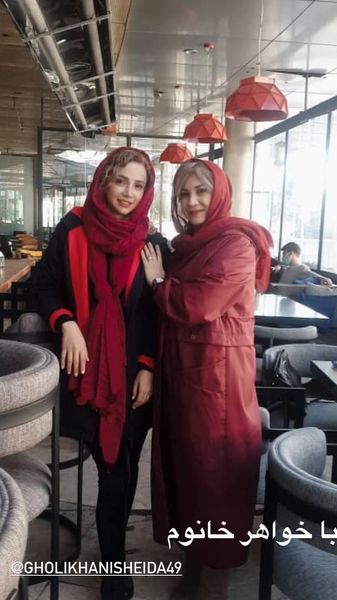 شبنم قلی خانی و خواهر بزرگش + عکس