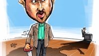کاریکاتور/ تلاش مدیر شبکه سه برای حذف عادل فردوسی پور