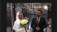خانم مجری به یاد مراسم ازدواجش در دو سال پیش
