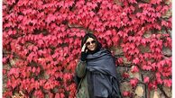 استایل  پاییزه «آزاده صمدی» در فضایی چشم نواز 