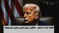طعنه تازه ترامپ : مشکل زمین اسپری مو من نیست ، مشکل واقعی محیط زیسته !