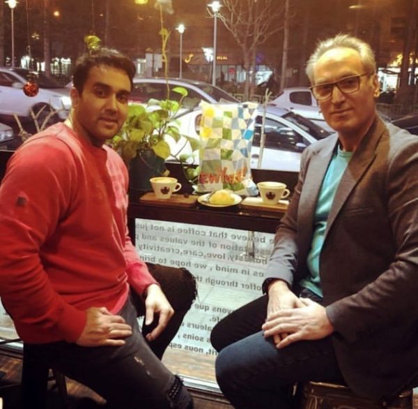 گشت و گذار پوریا پورسرخ با رفیقش + عکس