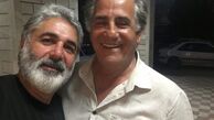 مهدی‌صبایی در کنار بازیگر مشهور + عکی