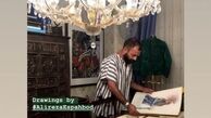 نقاشی های خاص صابر ابر + عکس