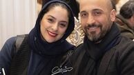 سارا همگناه با همسرش در یک مراسم + عکس