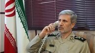 امیر سرتیپ حاتمی بر تدام حمایت از سوریه تاکید کرد 