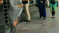 زنان نیمه‌لخت در خیابان‌های تهران 