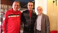 کریمی با اتوبوس پرسپولیس به آزادی آمد
